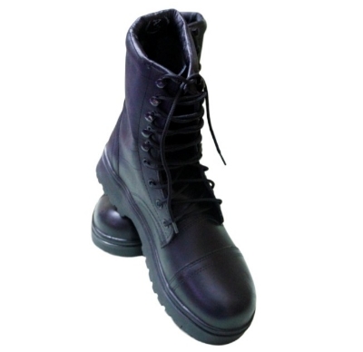 Picture of Leather Long Boots for Men - Cow Leather Rubber sole long Boots for men-  Genuine Leather Long Boots + ( Free Socks )