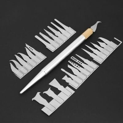 Picture of 27 in 1 Multi-function BGA Chip IC Replace Cutter Set (Multicolor,Not Specified)