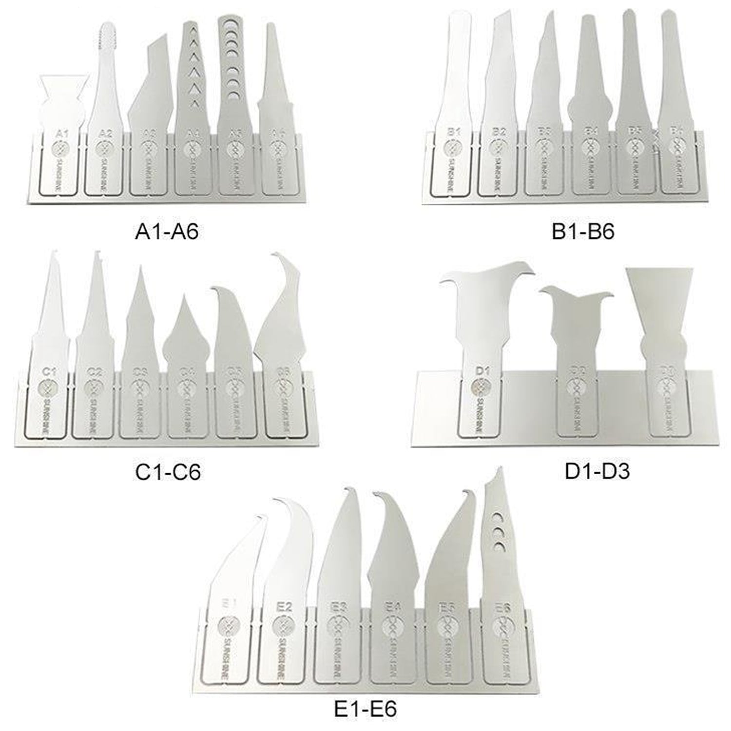 Picture of 27 in 1 Multi-function BGA Chip IC Replace Cutter Set (Multicolor,Not Specified)