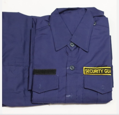 Picture of Security Gurd shirt- Guard Uniform - Security Guard dress Men with Security Epulete & Bach
