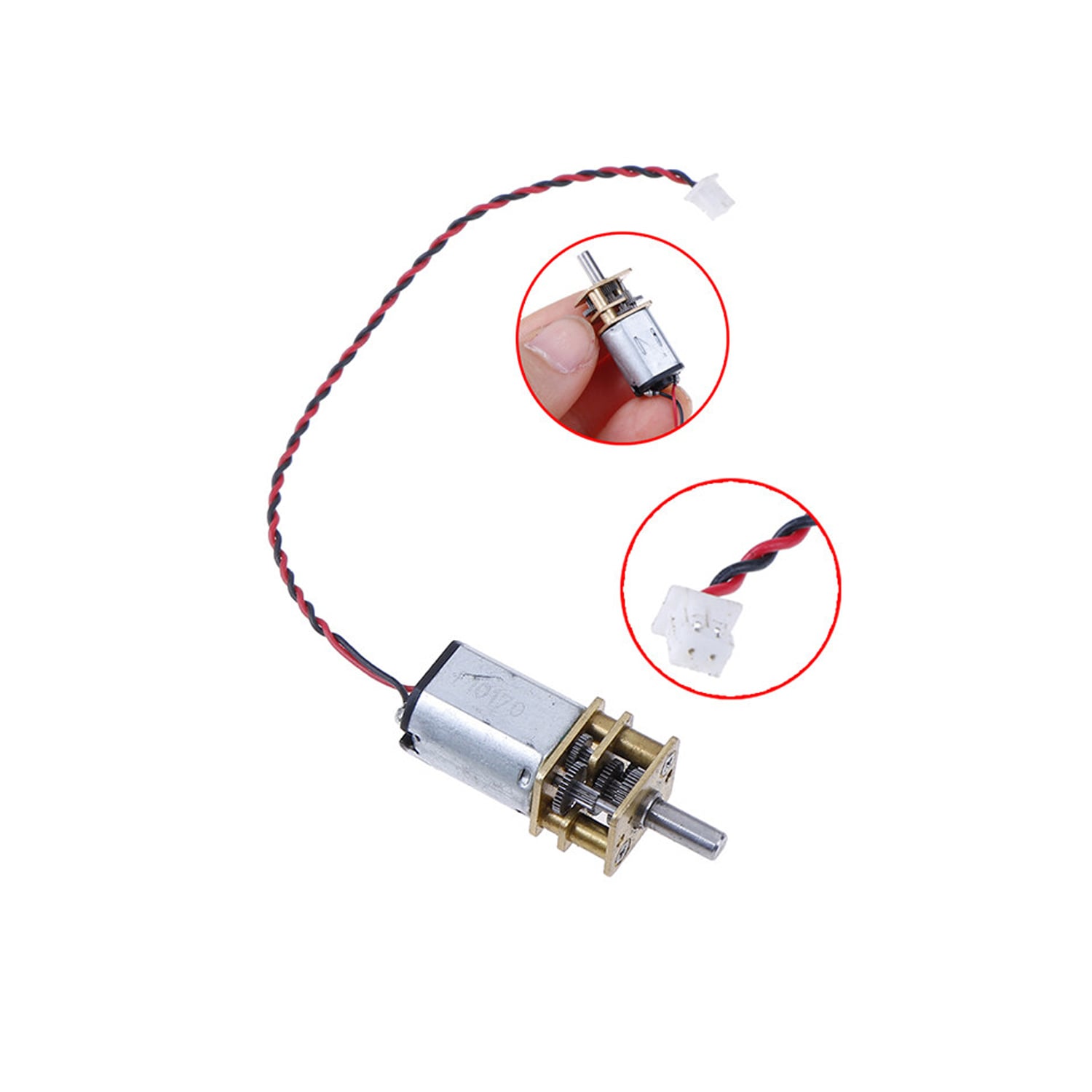 Picture of N20 Micro Metal Gear Box DC 3V to 12V Motor For DIY Work RC Project (Multicolor)