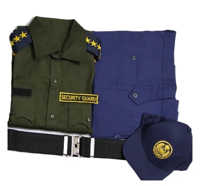 Picture of Security Guard Uniform Full Set - Guard Dress - Security Guard Pant, Shirt, Cap, Belt , Epulet Full Set