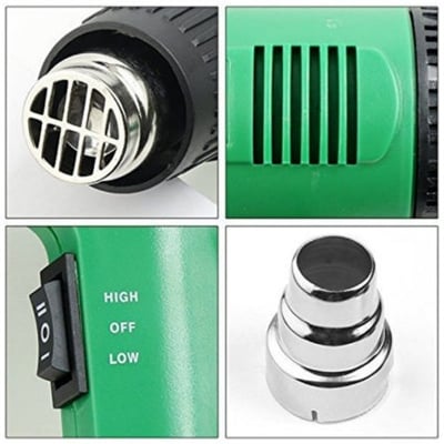 Picture of Heatgun Heavy Duty Dual Temperature Electronic Hotguns (Multicolor)