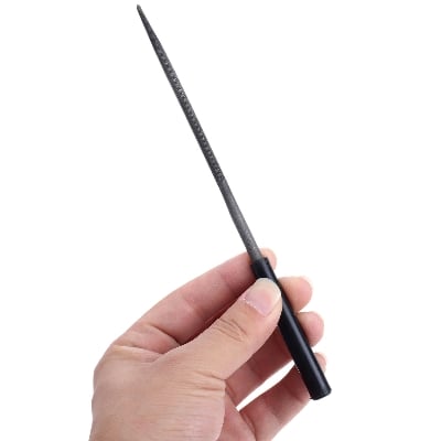 Picture of Needles Files Set (10 Pcs) Includes flat parallel, flat taper, round, half-round, three-square and square files. (Multicolor)