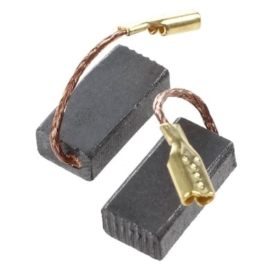 Picture of Carbon Brushes for Electric Motor, Air Blower, Drill, Angel Grander, Circular Saw, Cutting Machine, Replacement Repair Parts - drill machine (Type B)