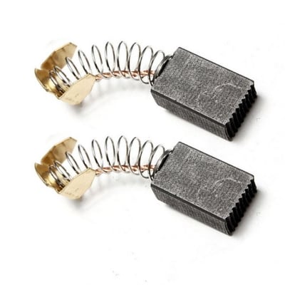 Picture of Carbon Brushes for Electric Motor, Air Blower, Drill, Angel Grander, Circular Saw, Cutting Machine, Replacement Repair Parts - drill machine (Type A)
