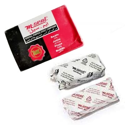 Picture of M Seal Adhesive Negative-Positive Epoxy Putty Waterproof Seal (Multicolor)