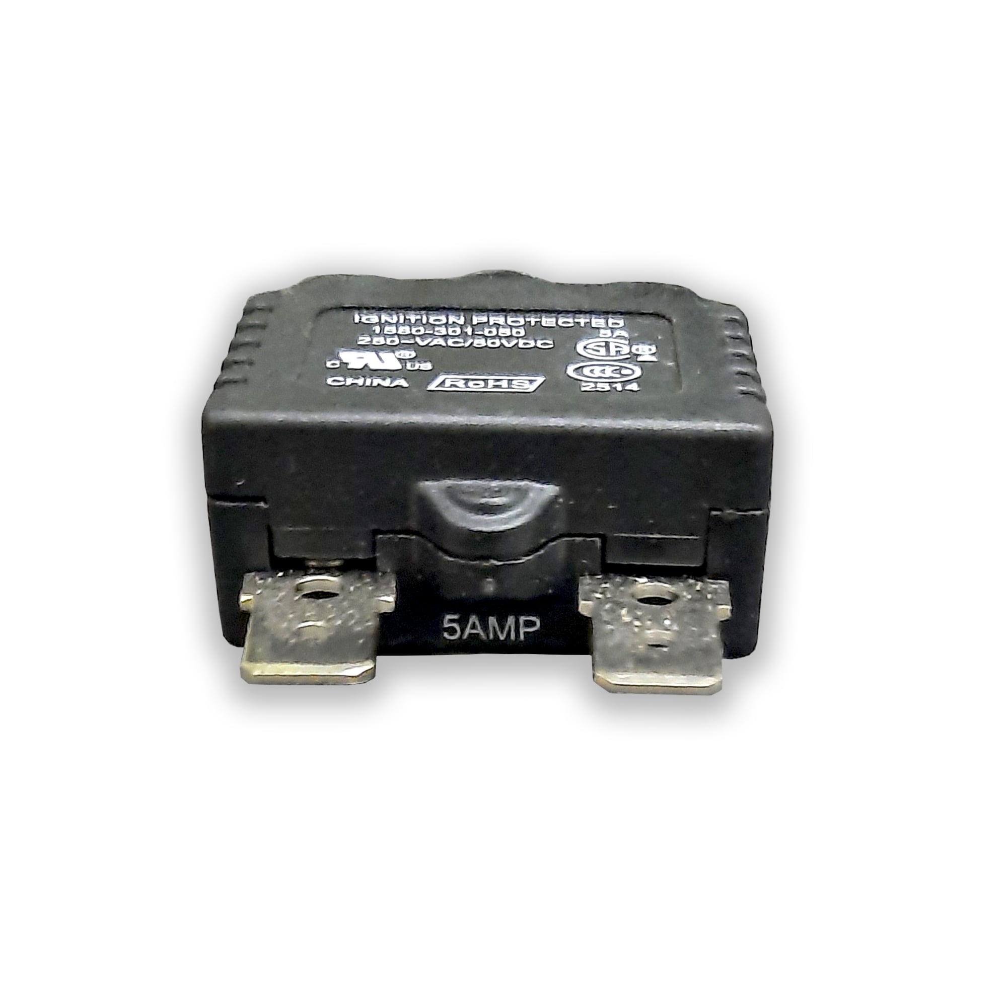 Picture of Push To Reset Circuit Breaker Universal Push To On Fuse Circuit Breaker - Remote Control Switch (5A Breaker)