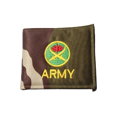 Picture of Wallet For Men - Multicolor Color Fabric Wallet - Money Bag  For Men - Canvas Wallet for Men