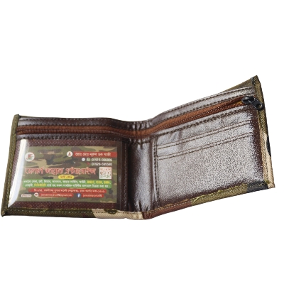 Picture of Wallet For Men - Multicolor Color Fabric Wallet - Money Bag  For Men - Canvas Wallet for Men