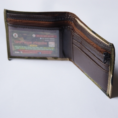 Picture of Wallet For Men - Multicolor Color Fabric Wallet - Money Bag  For Men - Canvas Wallet for Men