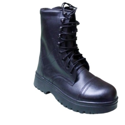 Picture of Leather Long Boots for Men- New Fashion Boots -100% Leather  Black long boots + ( Free Socks )
