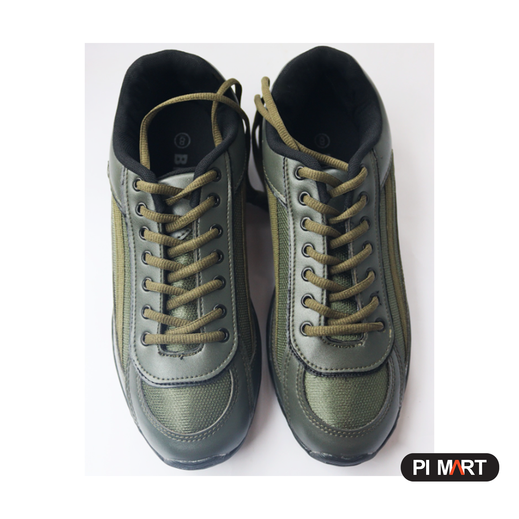 Picture of Running Sneakers olive green - Shoes Casual Lace-Up -  Running Shoes For Men - sneakers