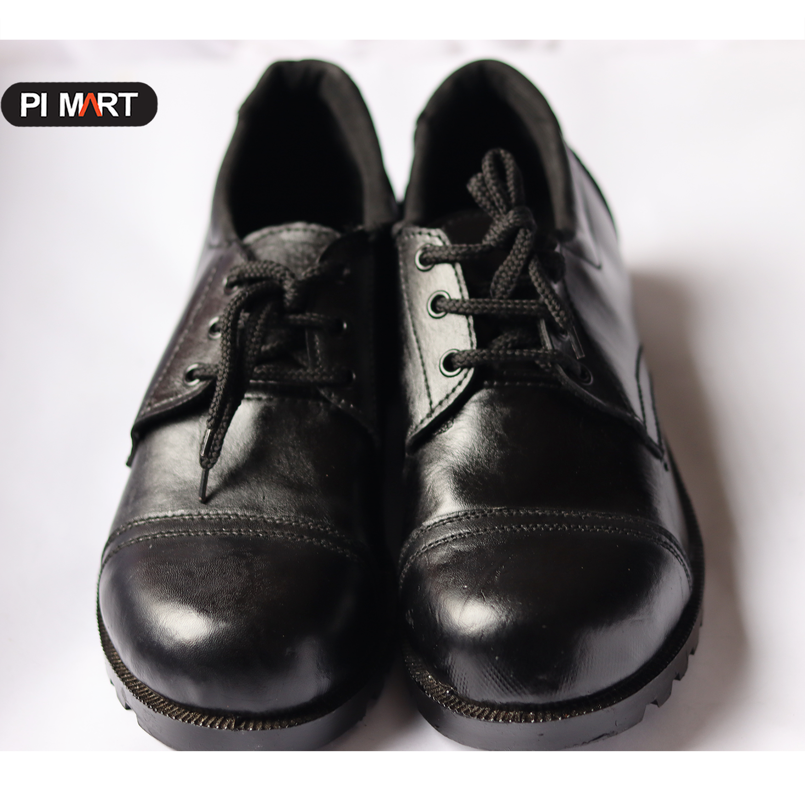 Picture of Leather Safety Boot Steel Toe Safety Shoes Protective Industrial Factory use- Saftey shoe for workers  + ( free Socks )