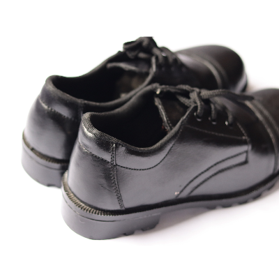 Picture of Leather Safety Boot Steel Toe Safety Shoes Protective Industrial Factory use- Saftey shoe for workers  + ( free Socks )