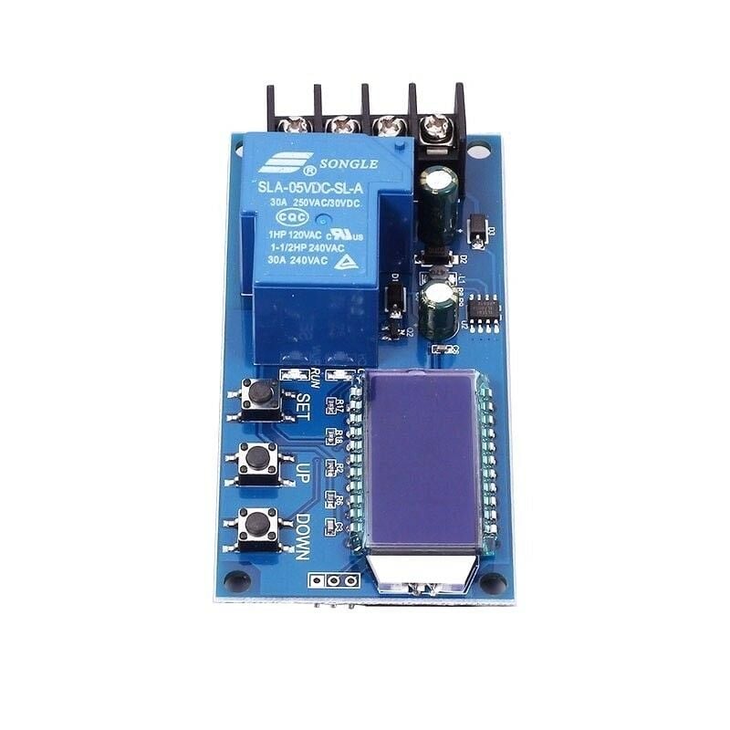 Picture of XY-L30A DC 6-60v 30A Storage battery Charging Control Module Protection Board Charger Time Switch LCD Display Replace XH-M604 XH-602 (Multicolor)