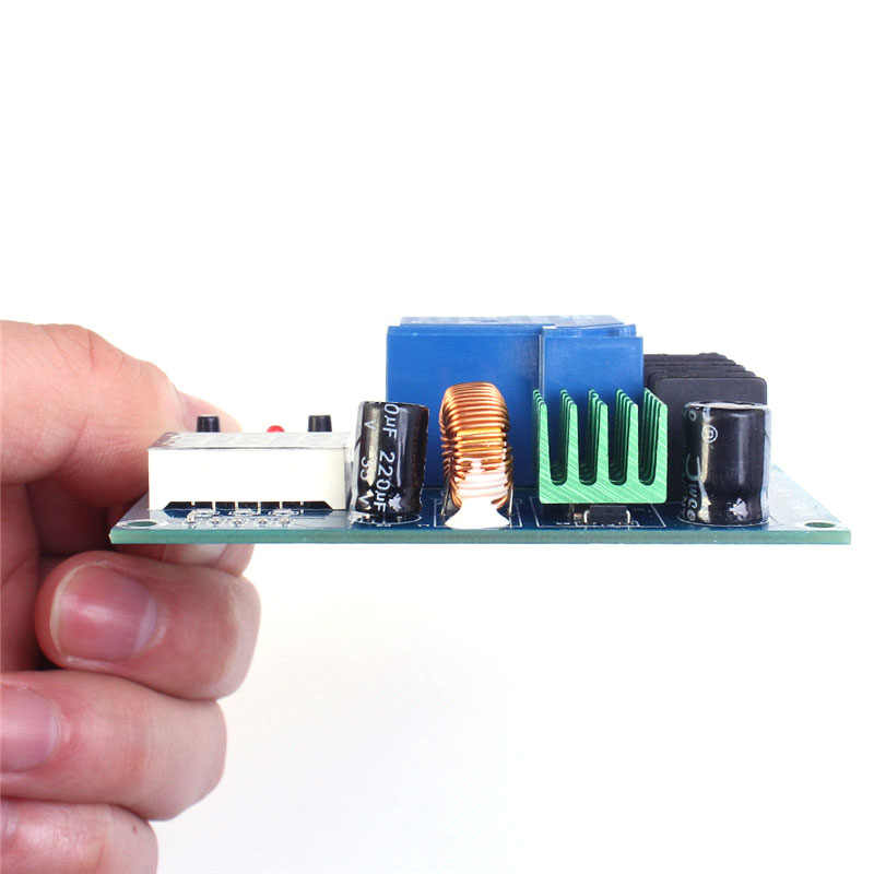 Picture of XH-M604 18650 Lithium Battery Charging Control Board DC 6-60V Li-ion Lead Acid Battery Charge Protection 12V Digital Voltmeter (Multicolor)
