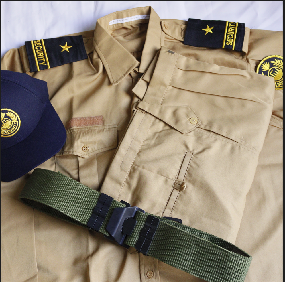 Picture of Pant shirt For security Guard - Security Guard Uniform Full Set - Guard Dress - Security Guard Pant, Shirt, Cap, Belt , Epulet Full Set