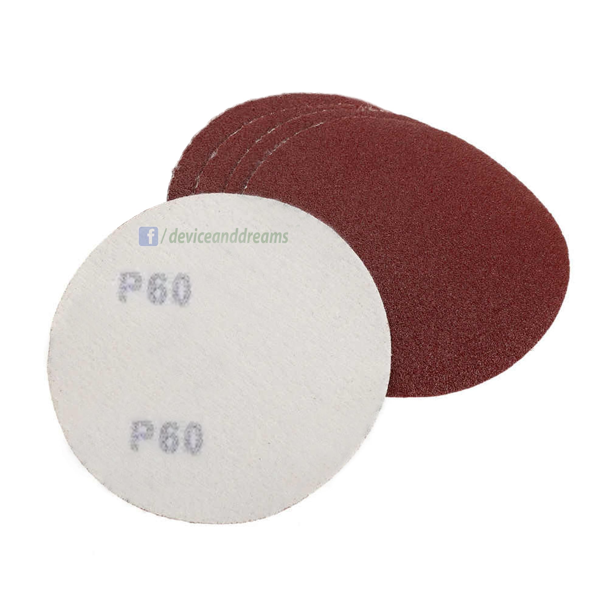Picture of Grit Sandpapers 4 inch Sanding Disk with 5 pcs with backing pads - Simple to Use (Multicolor)