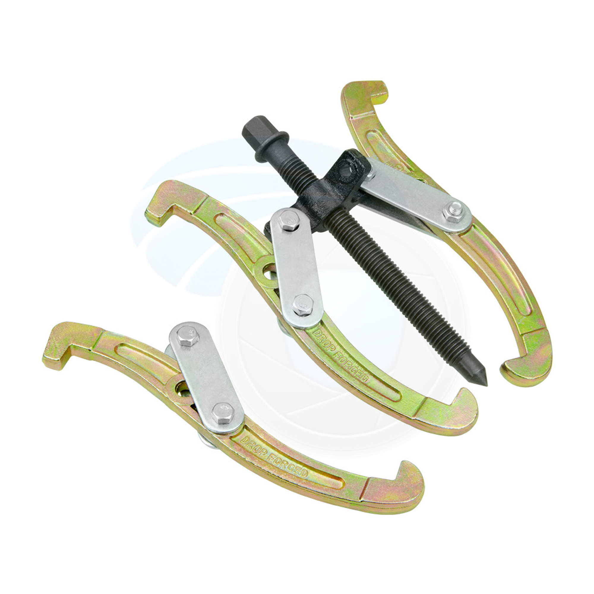 Picture of Bearing Puller Premium Quality 4 Inch 3 Leg 100mm Three-Jaw Multifunctional Puller Universal Bearing Removal Tool Triple-cornered Puller Pulley and Flywheel Removal Tool (Multicolor)