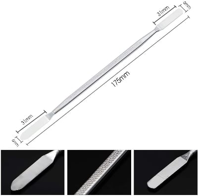 Picture of 3 Pcs Universal Spudger Prying Opening Tool LCD LED OLED TV Computer Laptop Monitor Phone Display Screen Opening Repair Hand Tools (Silver)