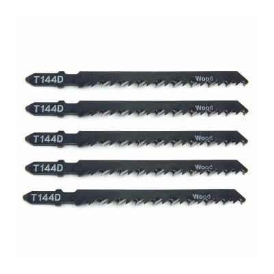 Picture of TT144D Jigsaw Blades T Shank Plastic Wood Cutter Jig Saw Blade For Fast Cutting Tools (5 Pieces) (Multicolor)
