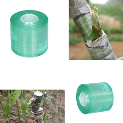 Picture of Grafting Tape for Grafting Plants Stretchable Self Adhesive Film Grafting Tape Garden Grafting LDPE Transparent Stretch film Wrap Roll (CLEAR)