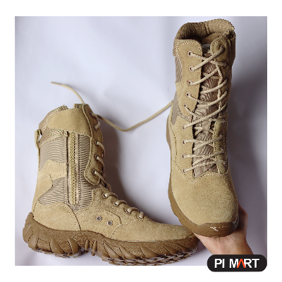 Picture of Desert Boots - Brown Long boots for man - Brown color leather long Boots - Premium Quality Brown long boots for Bikers