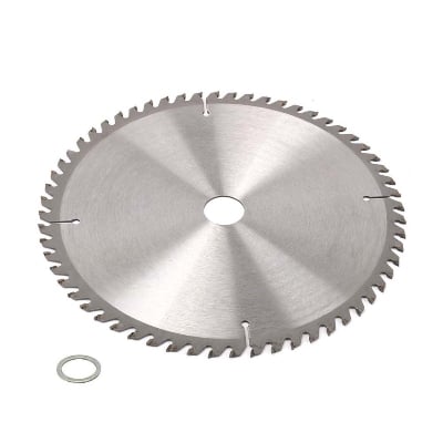 Picture of 7 Inch High Quality Carbide Circular Saw Blade For Wood, Soft Aluminum, Plastic, Fiberboard Cutting (Silver)