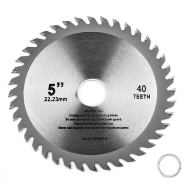 Picture of 5 Inch Heavy-Duty Carbide Circular Saw Blade For Wood, Soft Aluminum, Plastic, Fiberboard Cutting (5 Inch Circular Saw)