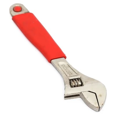 Picture of 8 Inch Professional Adjustable Wrench For DIY Work (Silver)