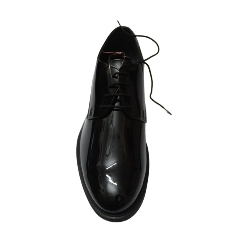 Picture of Premium Leather Formal  black glosy Shoe for Men Black Shining shoe