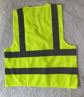 Picture of High Visibility Safety Vest for Traffic Work Running Surveyor and Security Guard