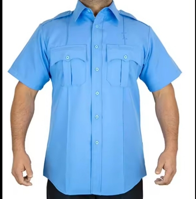 Picture of Security Guard Shirt - Formal Security Staff Formal Shirt With security Bach solder, Epaulet