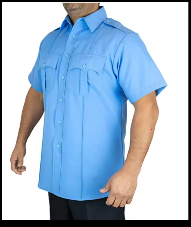 Picture of Security Guard Shirt - Formal Security Staff Formal Shirt With security Bach solder, Epaulet