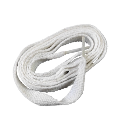 Picture of White shoe sneakers laces -Replacement Laces White- Flat Shoe Laces for Sneakers Premium Quality -115cm