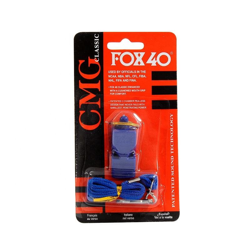 Picture of New Fox 40 Classic Whistle with Lanyard- Emergency Referee Fox Whistle