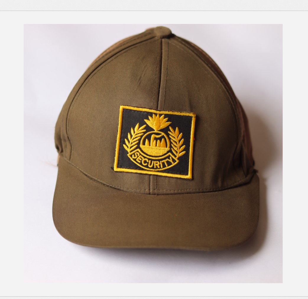 Picture of Sun Cap For Men- Security Guard Cap with Logo- Guard Head Sun Cap - Cap for Security Guard -( 1pc Free Size )