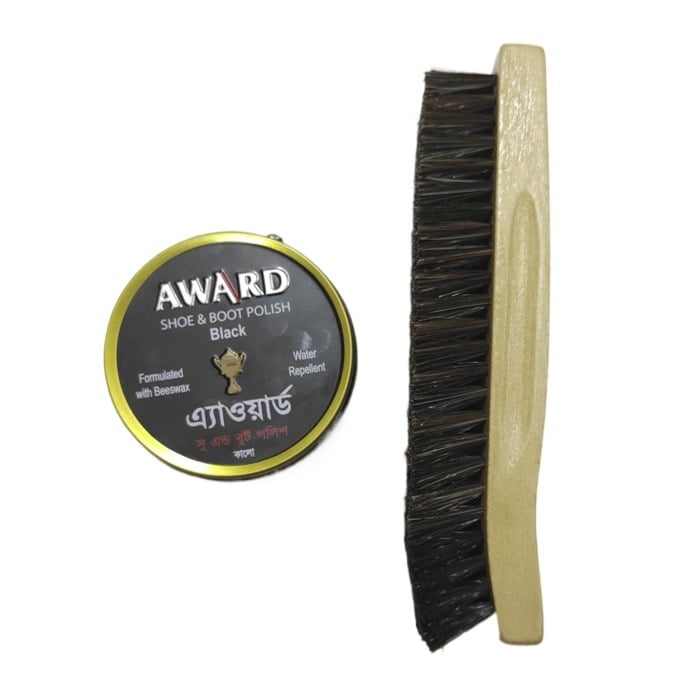 Picture of High Quality Boots Brush & boot Polish - Premium quality Shone Brush with shoe polish for your shoes