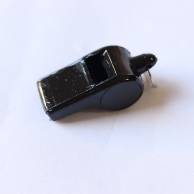 Picture of Golden Lanyard and Whistle for referee , security guard, emergence- Whistle and lanyard premium quality