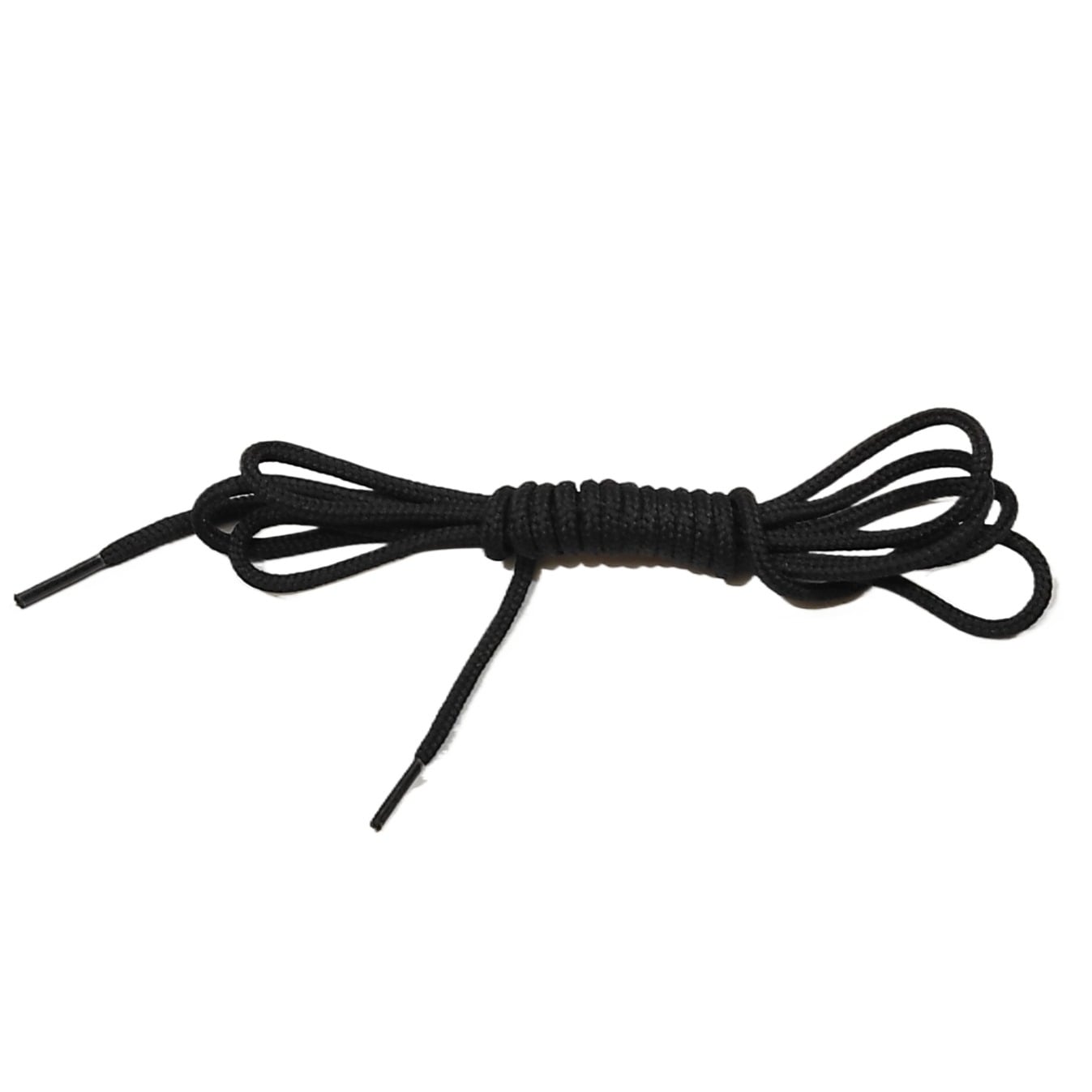 Picture of Formal Shoe  black Laces for office shoe - Round Shoe Laces Polyester 75cm+