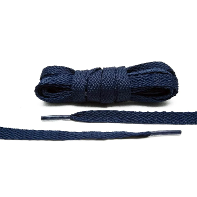 Picture of Navy Blue Flat Shoe Laces - Sneakers Laces long large size