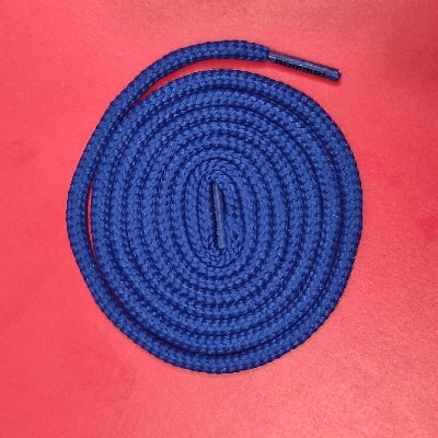 Picture of Running shoe lace - Replacement Sneakers lace blue long size Round  lace