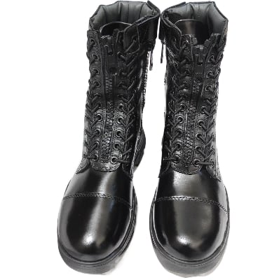 Picture of Heavy-Duty Tactical Combat Boots for Men – Side Zipper, Anti-Slip Sole, Military Grade