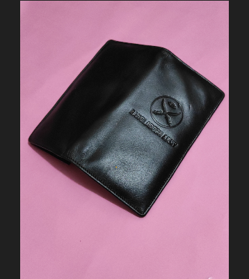 Picture of Bangladesh Army Genuine Leather Wallet – Premium Military Card & ID Holder with Embossed Emblem for Officers, Personnel, and Collectors