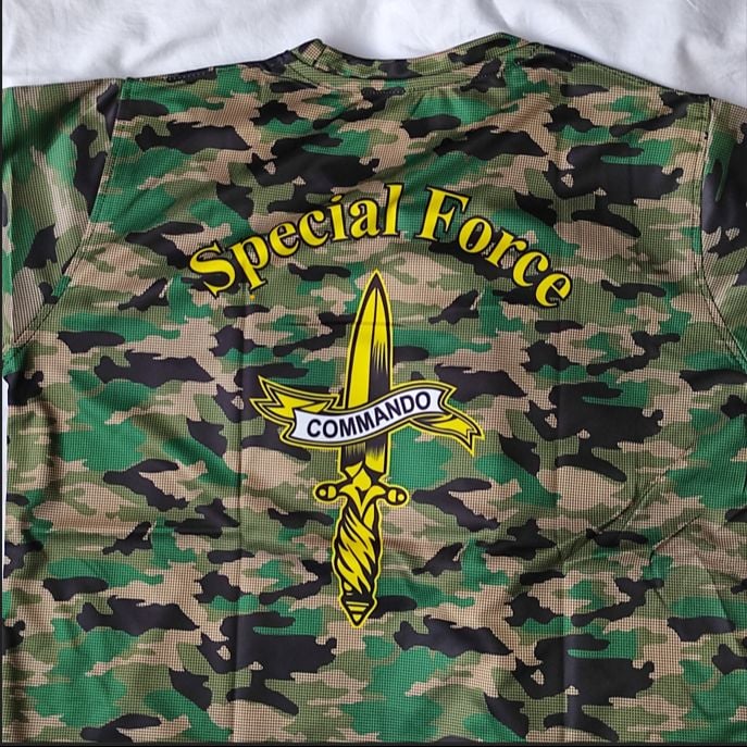 Picture of Bangladesh Army Special Force Camouflage T-Shirt – Military Jersey for Men | Stylish & Comfortable