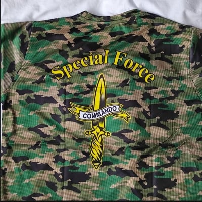 Picture of Bangladesh Army Special Force Camouflage T-Shirt – Military Jersey for Men | Stylish & Comfortable