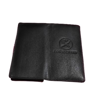 Picture of Official Bangladesh Army Leather Wallet – Long Design with Zipper, Multiple Card Slots, Military-Grade Build