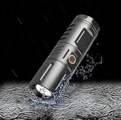 Picture of T40 High Lumen LED Flashlight | 20000mAh | 420g Lightweight | Zoom Torch | Power Bank | 3 Modes + SOS