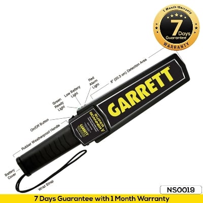 Picture of Garrett Super Scanner V Hand-Held Metal Detector recharable with charger